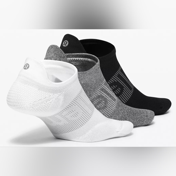 Lululemon 3 Pack Women's Medium, Training Power Stride Tab Socks. New - Picture 3 of 3